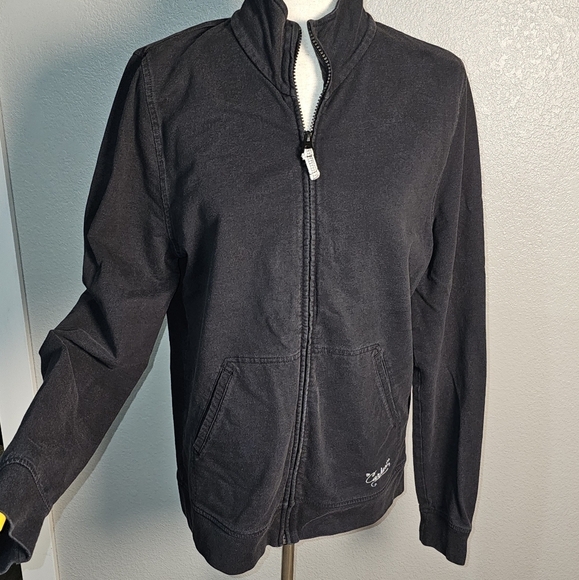 Carhartt Women's Black Zip-Up Collared Jacket Size XL - Picture 2 of 8